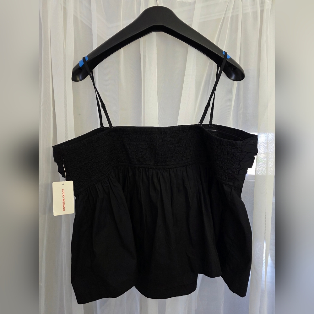 Lucky Brand Black Tank Top Shirt